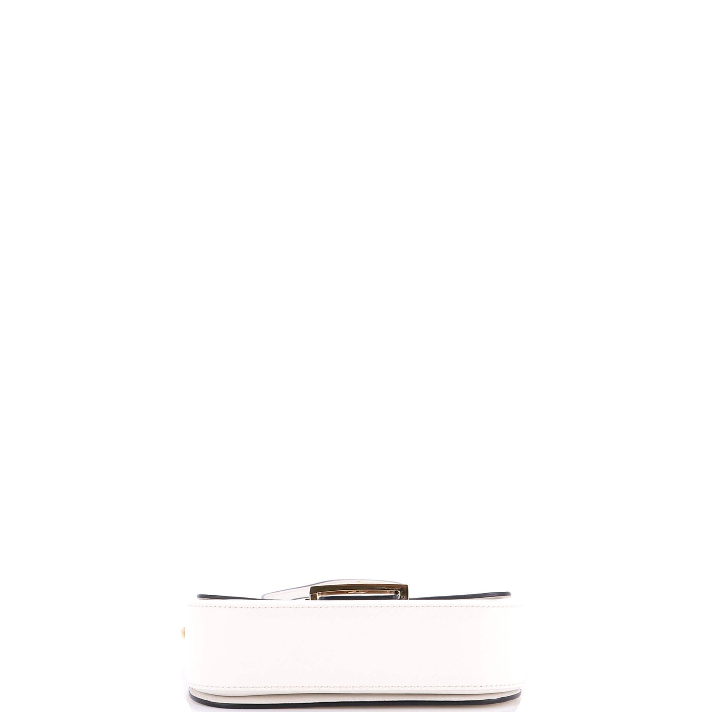 Embleme Flap Bag Saffiano Leather Small