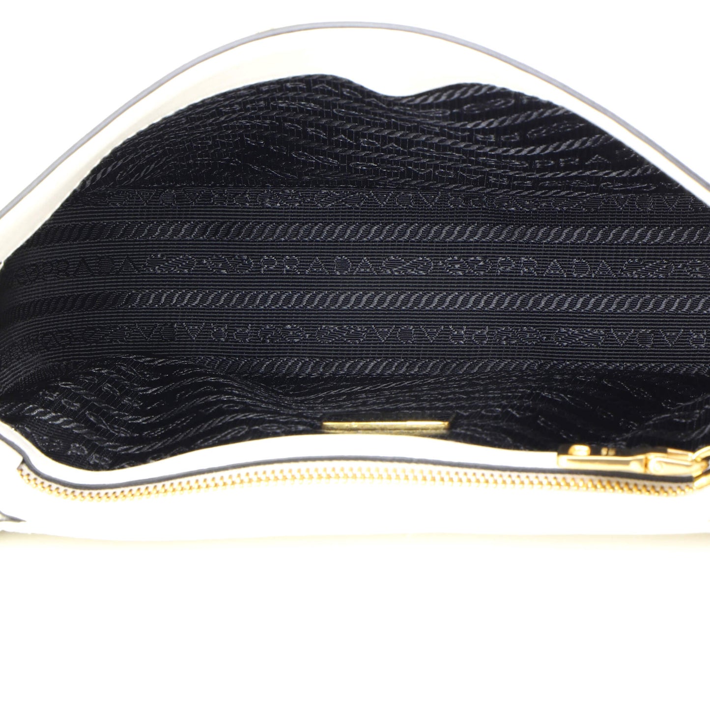 Embleme Flap Bag Saffiano Leather Small