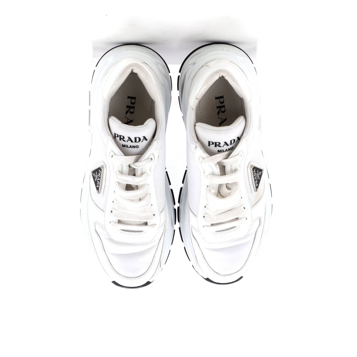 Women's PRAX 01 Platform Sneakers Nylon and Leather