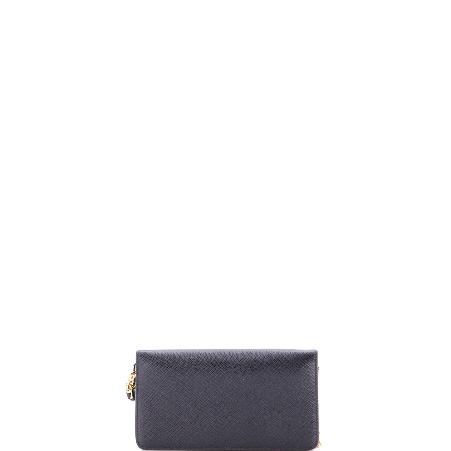 Wristlet Wallet on Chain Saffiano Leather Mini