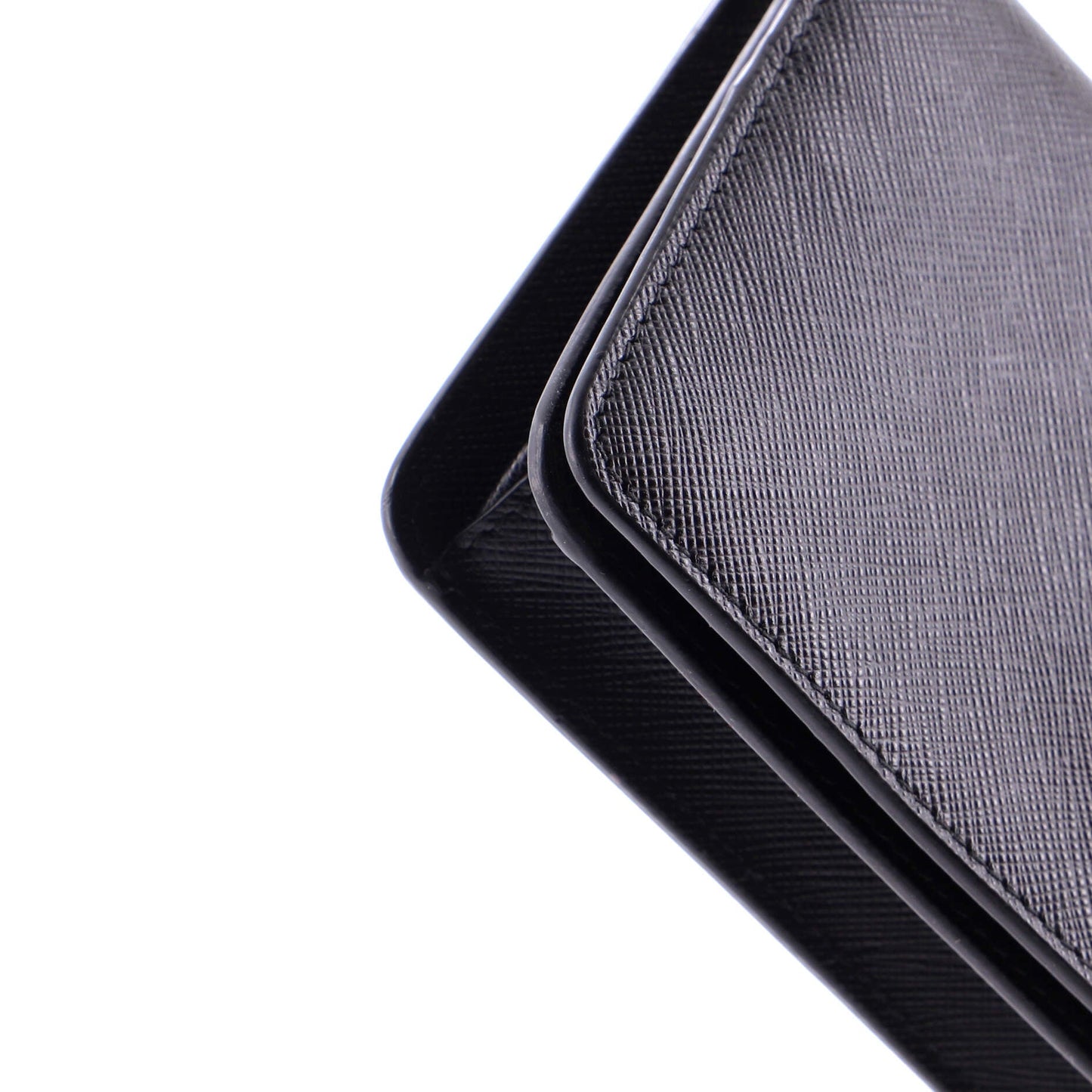 Wristlet Wallet on Chain Saffiano Leather Mini