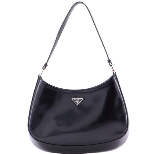 Cleo Shoulder Bag Spazzolato Leather Medium