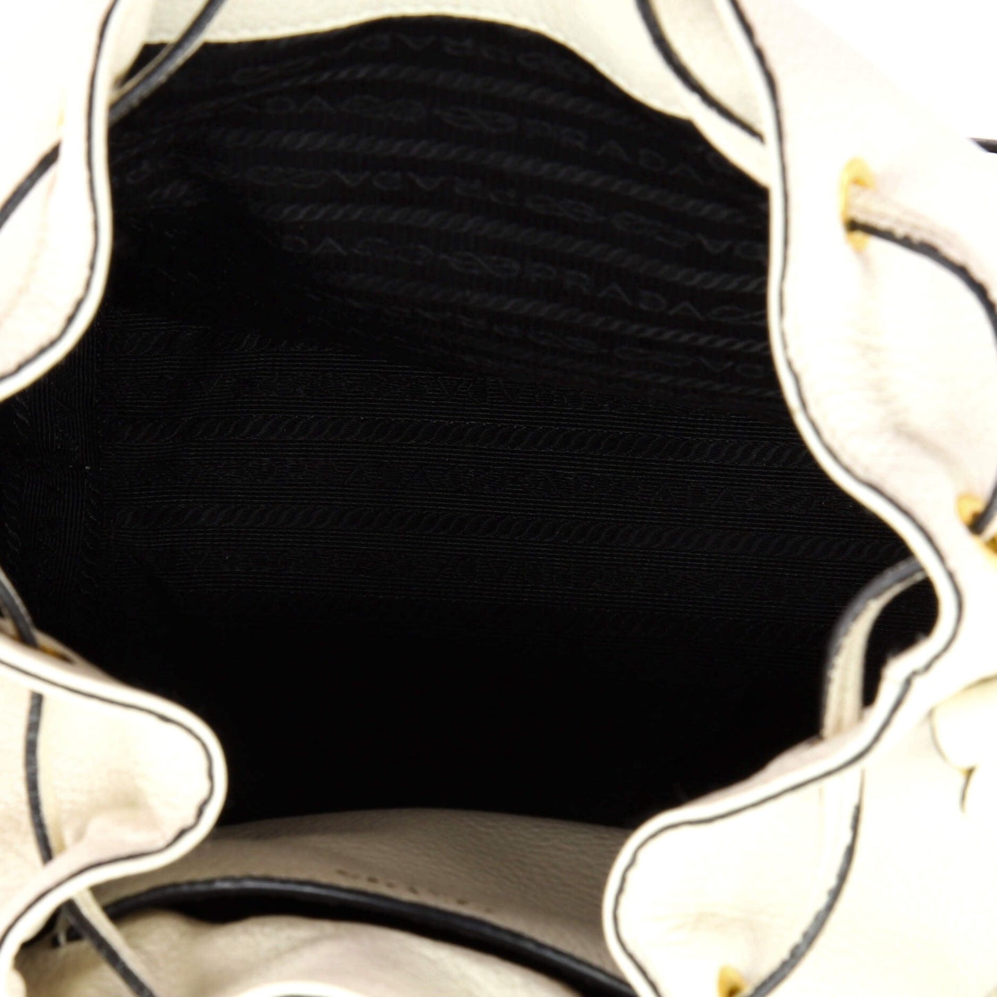 Dual Strap Top Handle Bucket Bag Vitello Daino Small