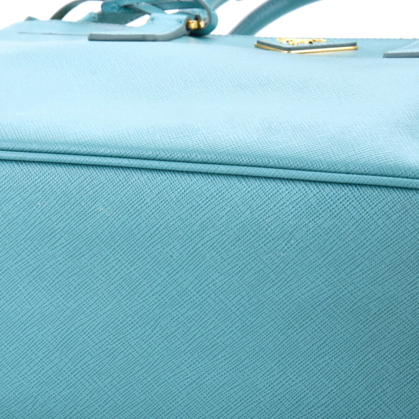 Double Zip Lux Tote Saffiano Leather Medium