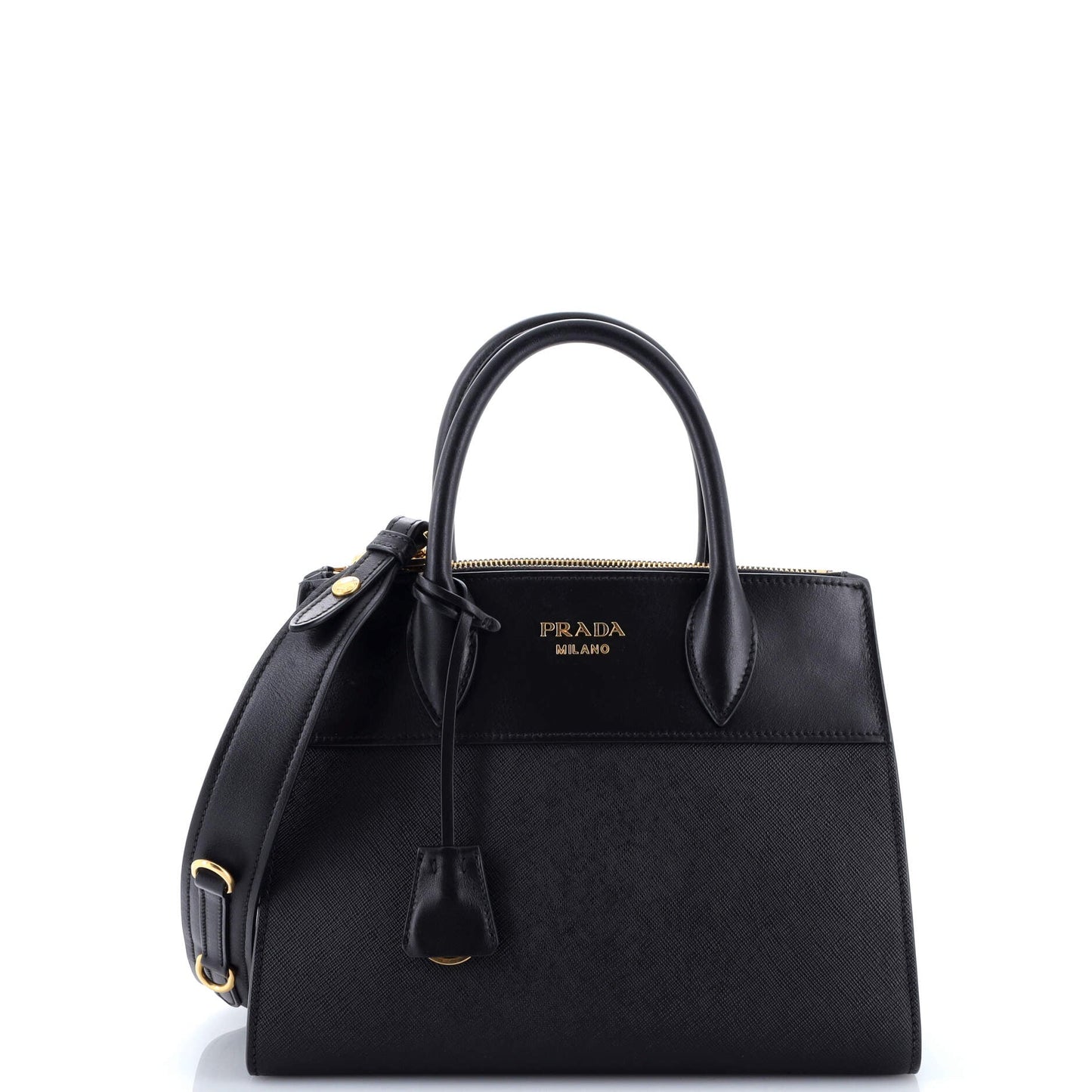 Esplanade Tote Saffiano with City Calf Small