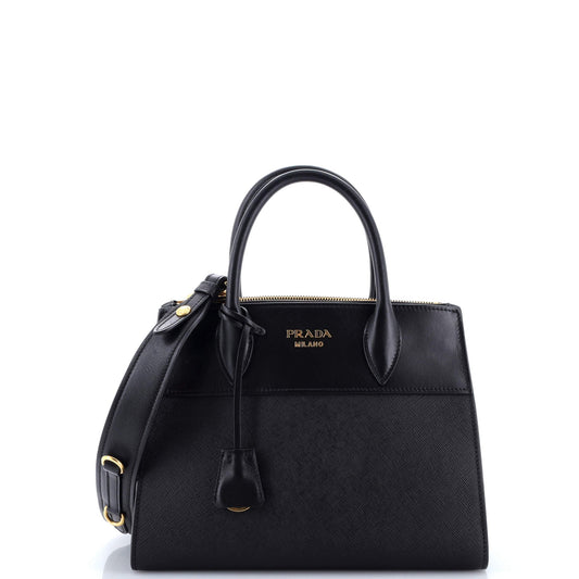 Esplanade Tote Saffiano with City Calf Small