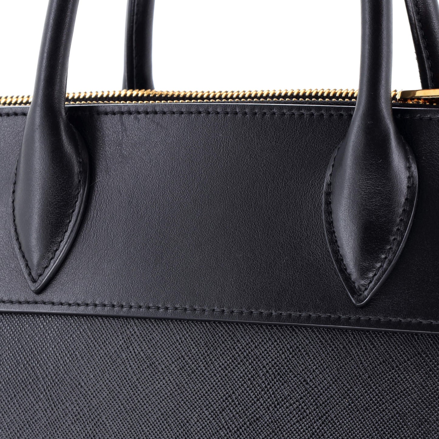Esplanade Tote Saffiano with City Calf Small