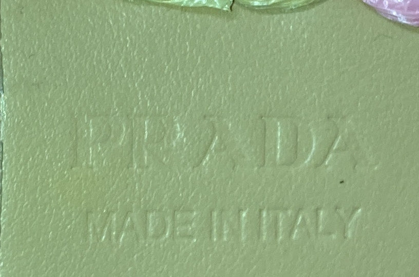 Logo Tote Raffia Large