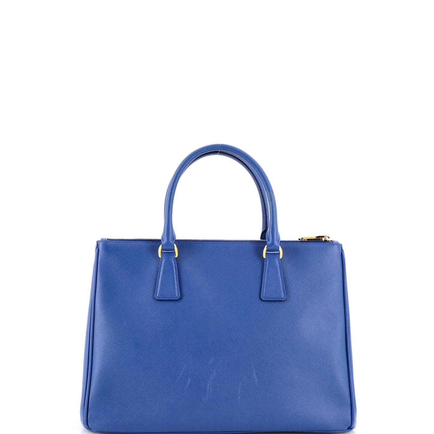 Double Zip Lux Tote Saffiano Leather Medium