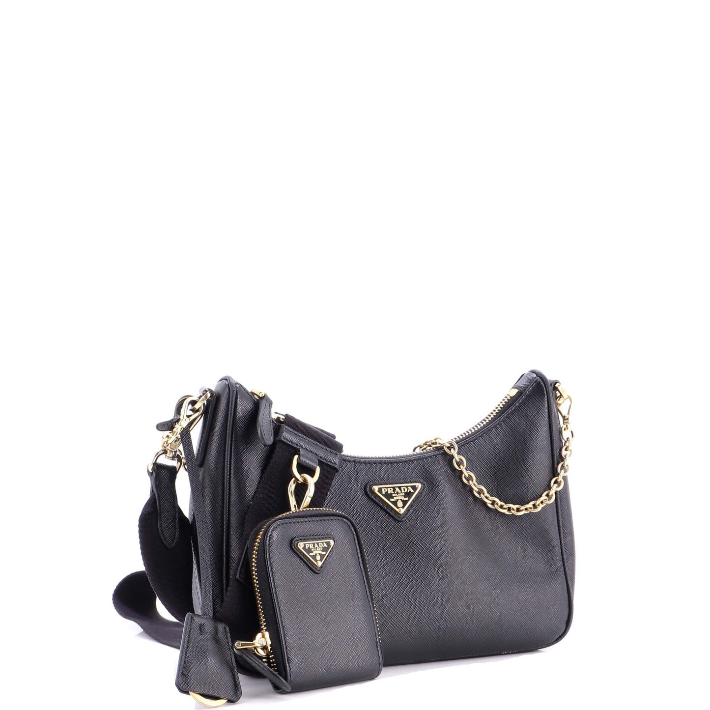 Re-Edition 2005 Shoulder Bag Saffiano Leather Small