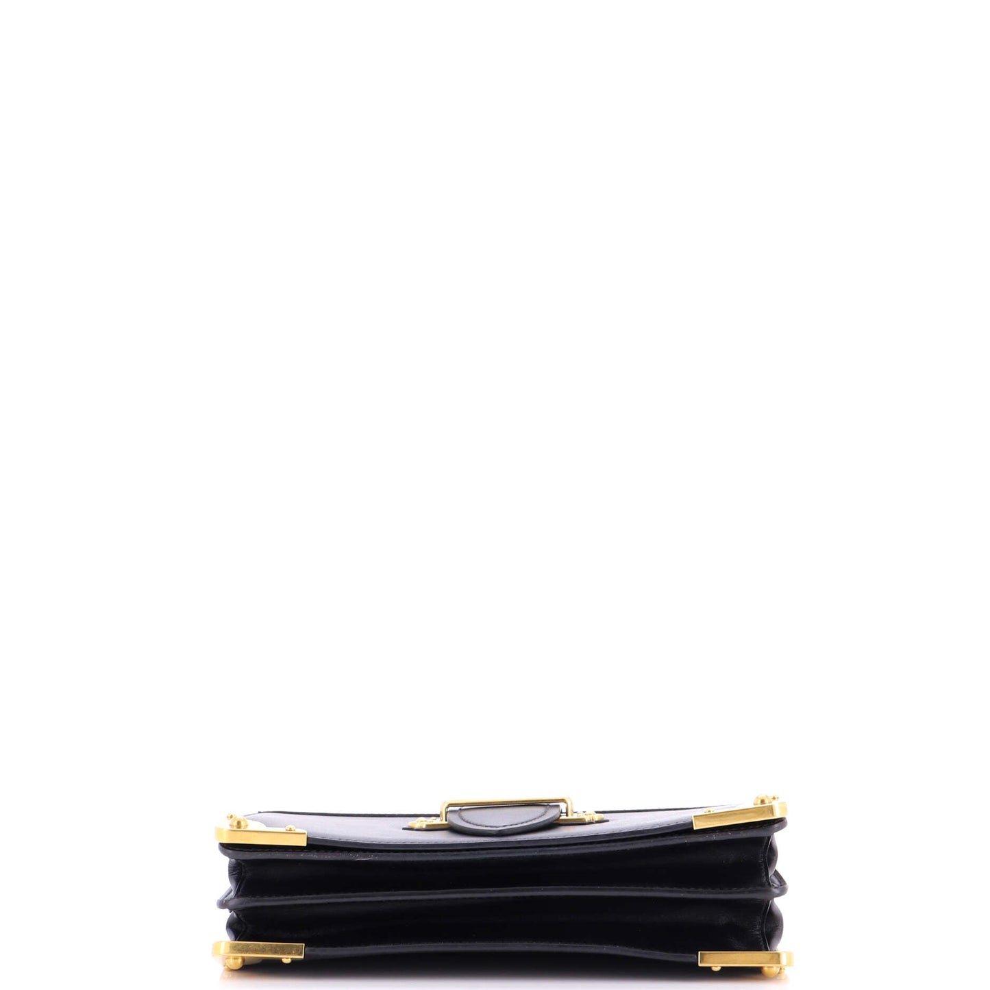 Cahier Crossbody Bag Leather and Saffiano Leather Large