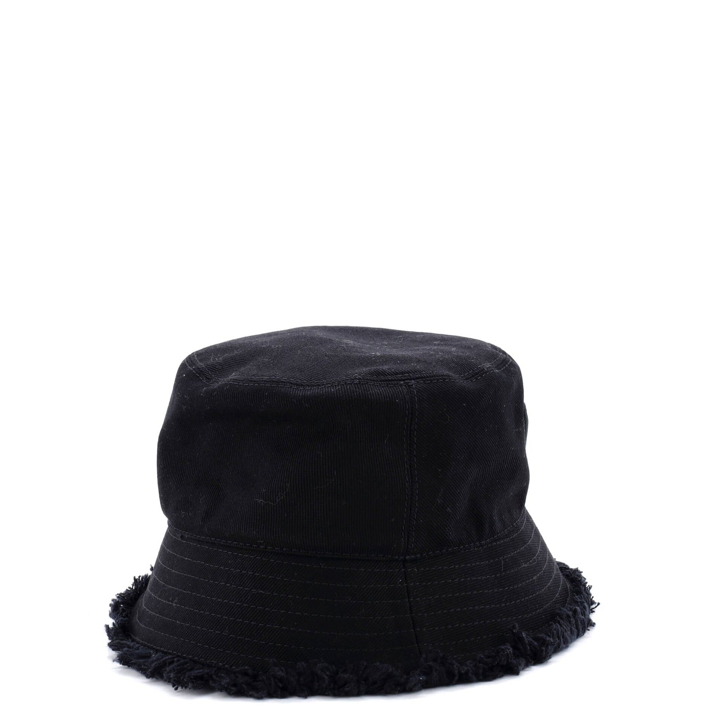 Fringe Bucket Hat Denim