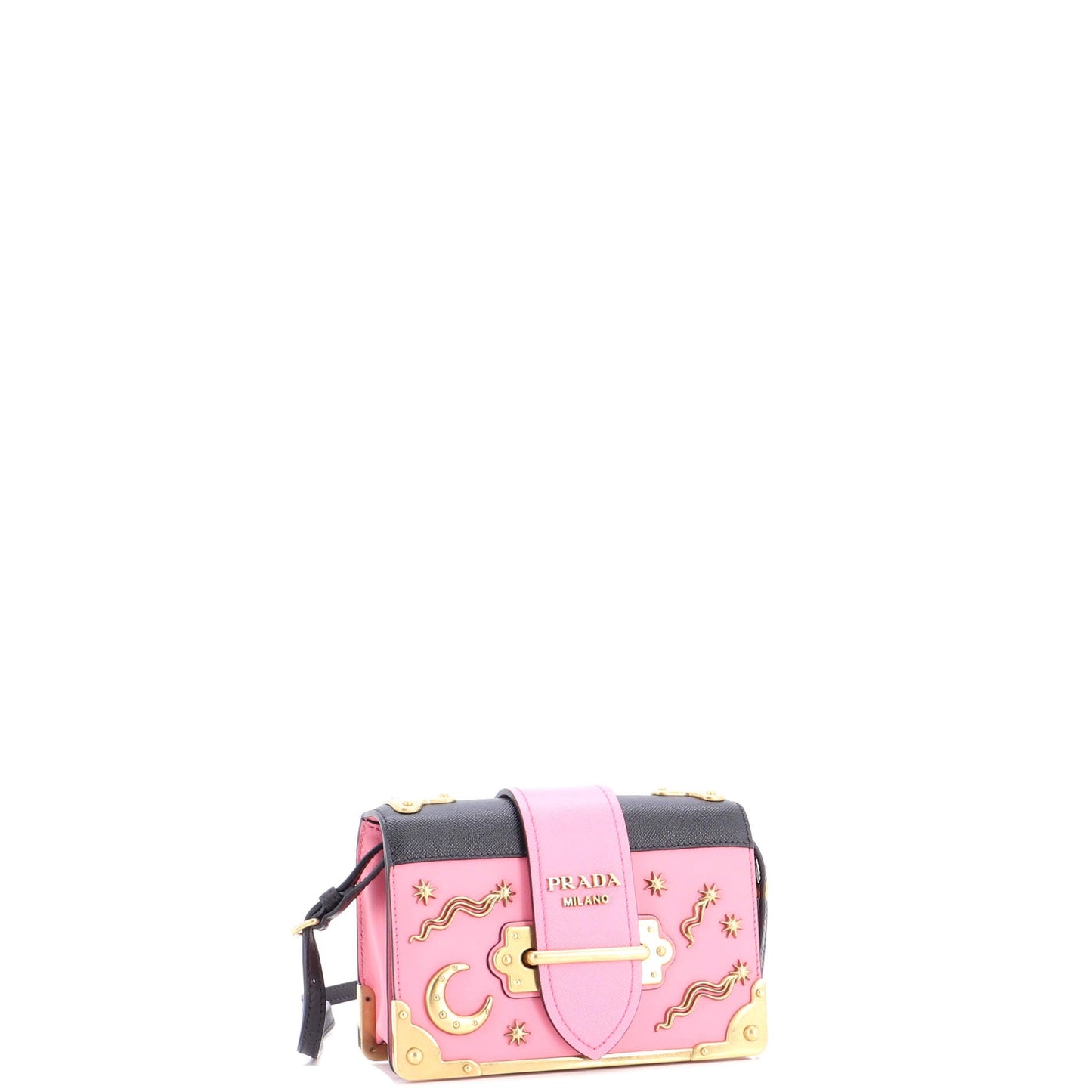 Cahier Crossbody Bag Embellished Leather Small