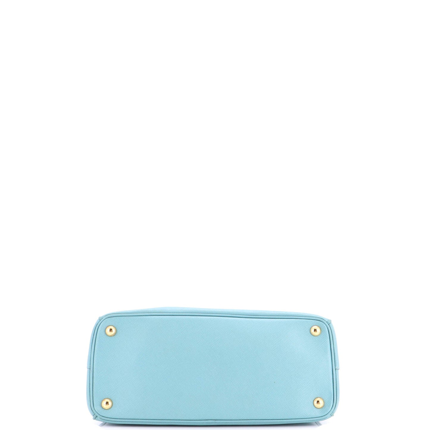 Double Zip Lux Tote Saffiano Leather Small