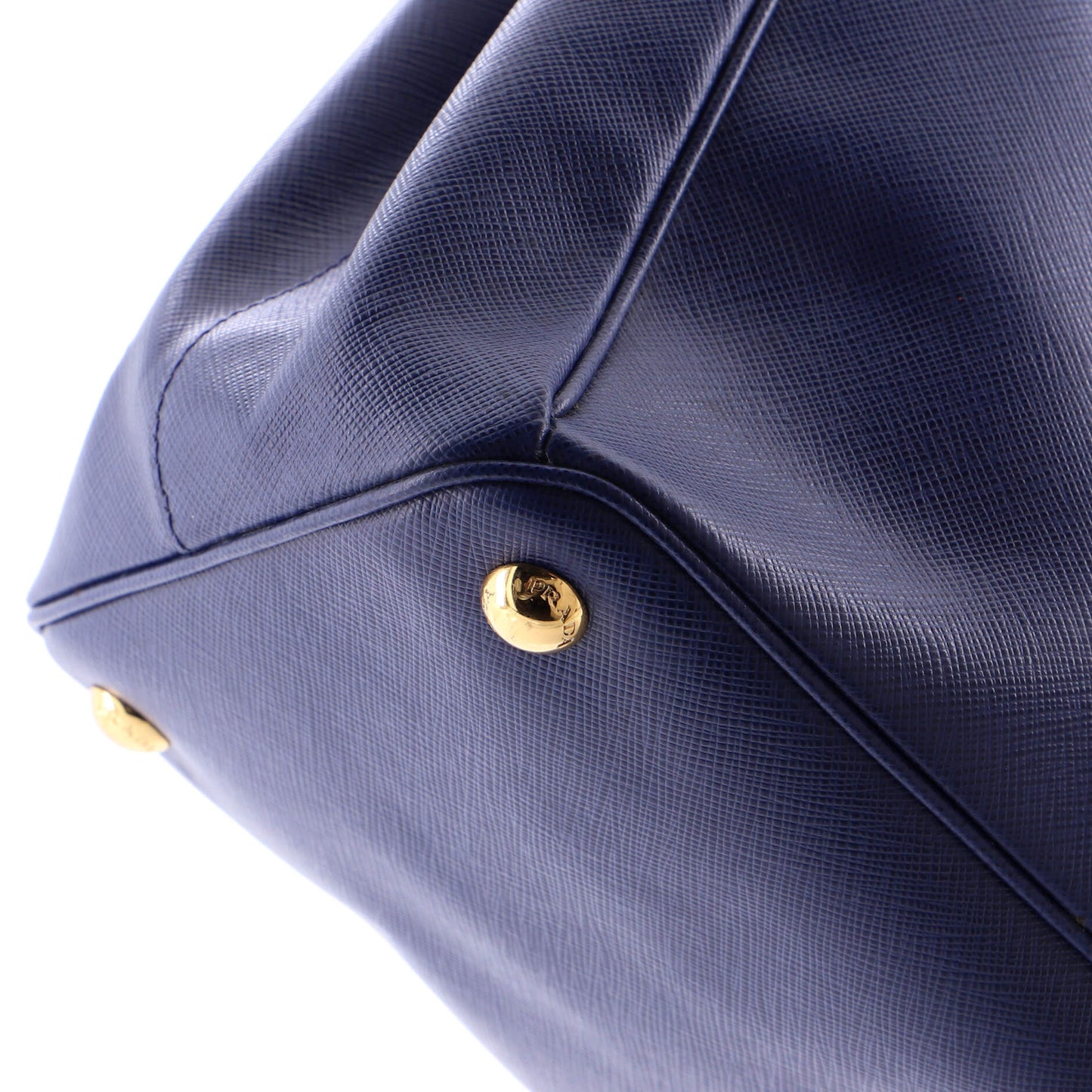 Double Zip Lux Tote Saffiano Leather Large