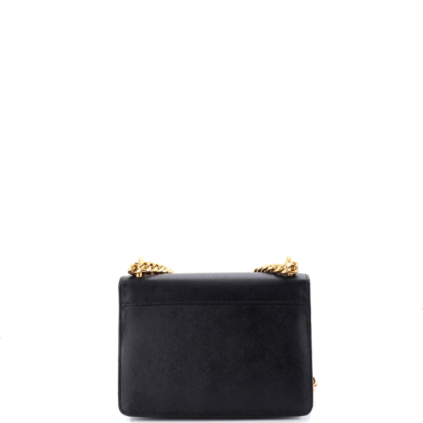 Chain Flap Bag Saffiano Leather Small