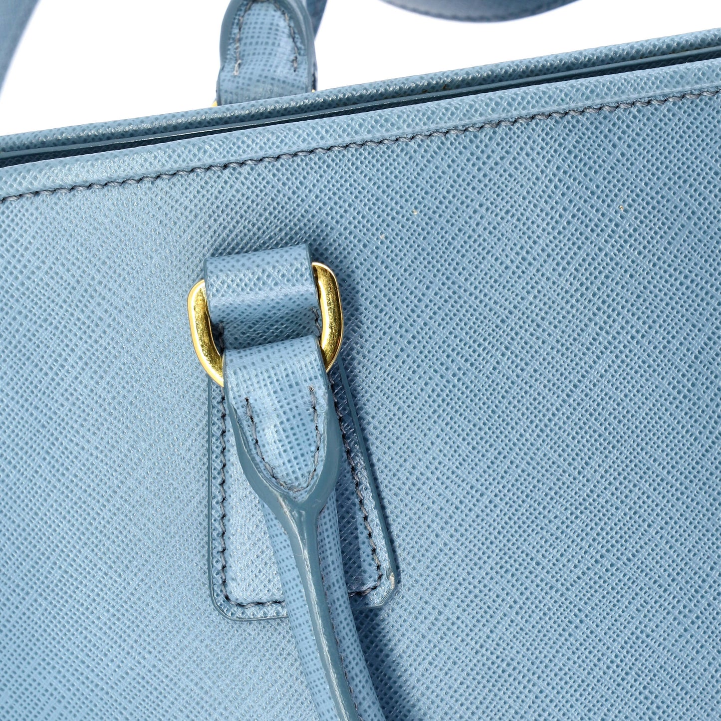 Open Promenade Bag Saffiano Leather Large