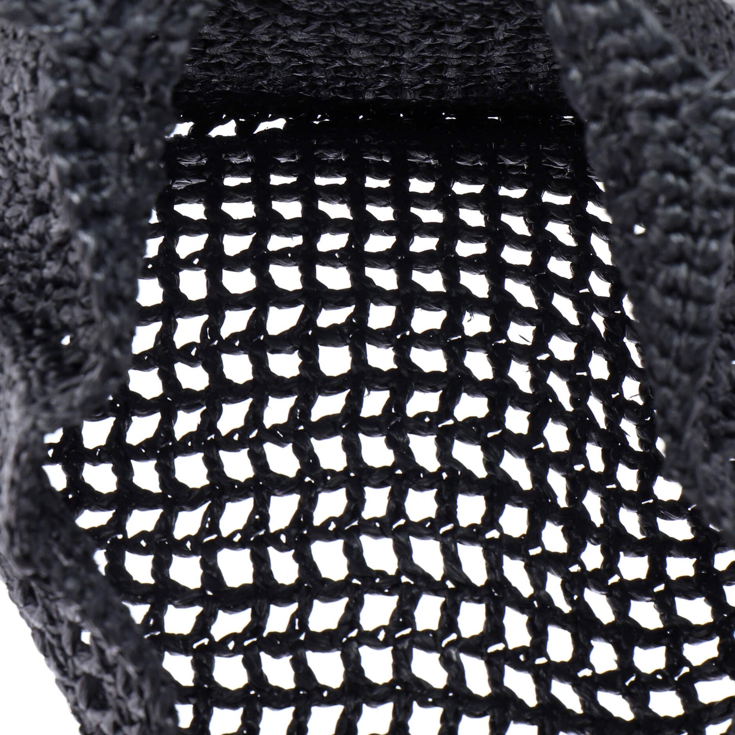 Triangle Logo Open Tote Raffia