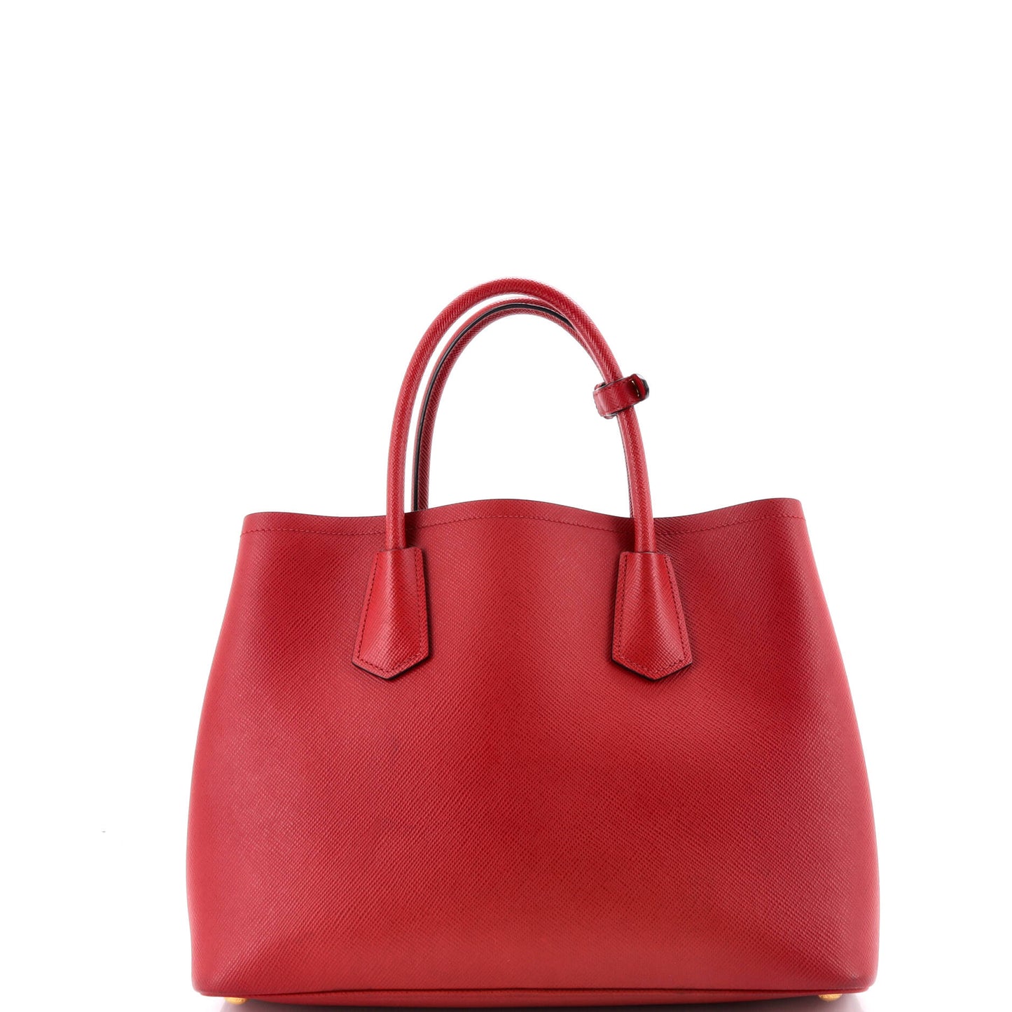 Cuir Double Tote Saffiano Leather Medium