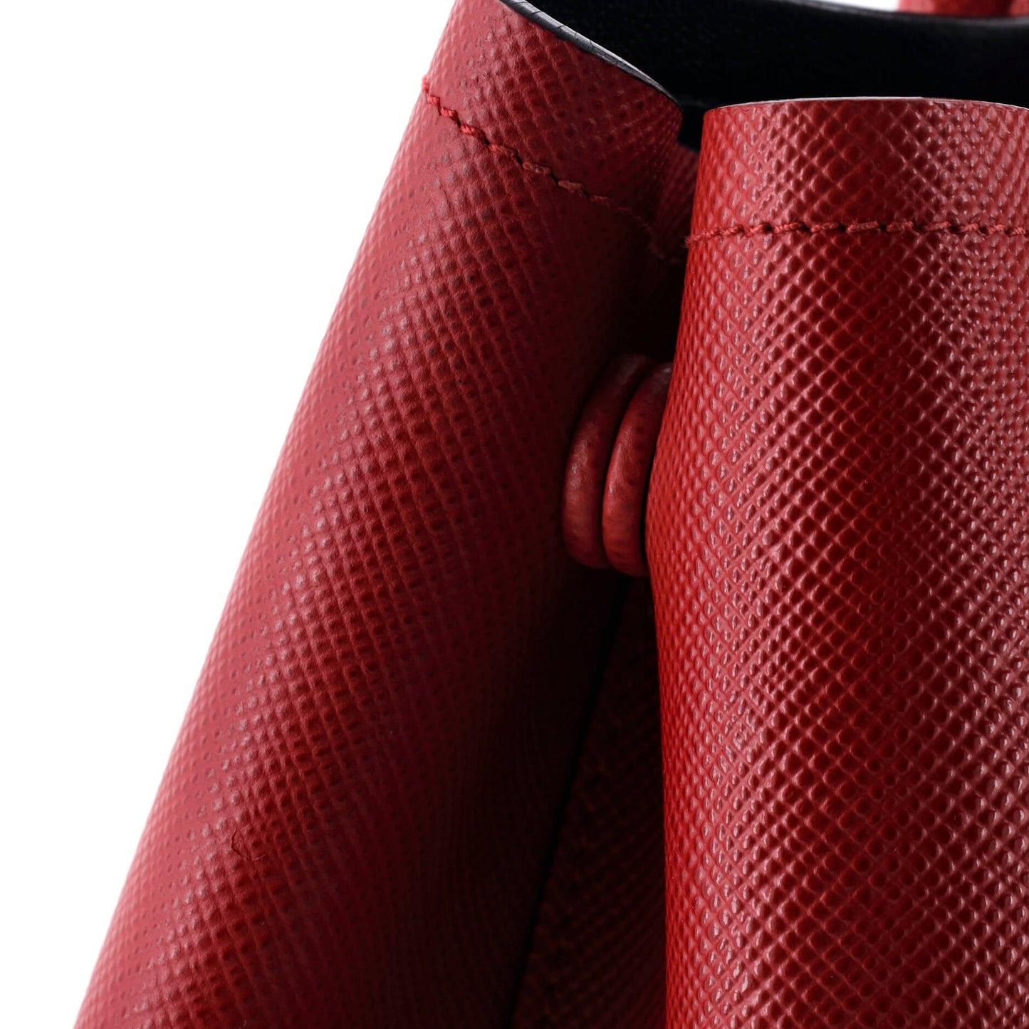 Cuir Double Tote Saffiano Leather Medium