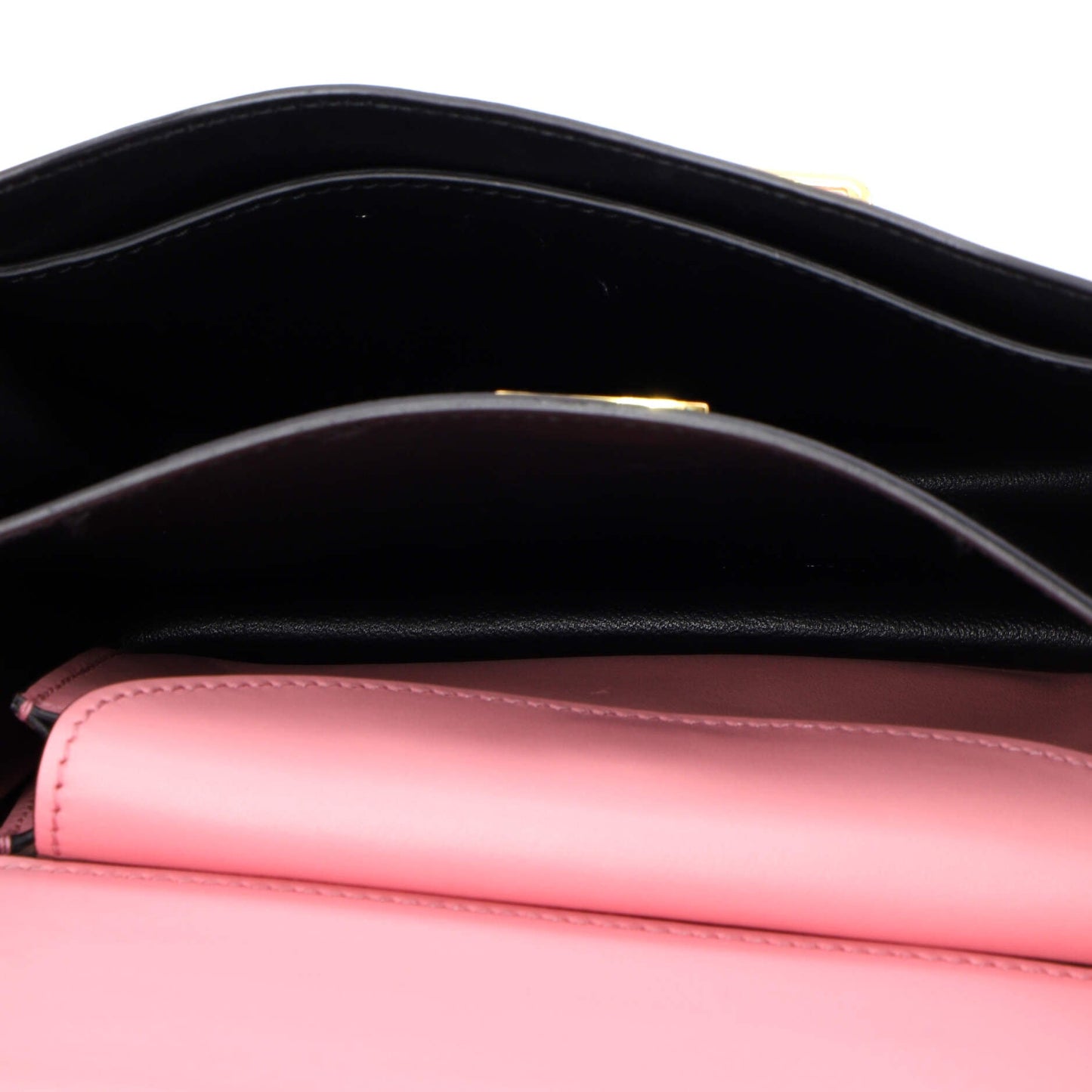 Cahier Crossbody Bag Leather and Straw Small