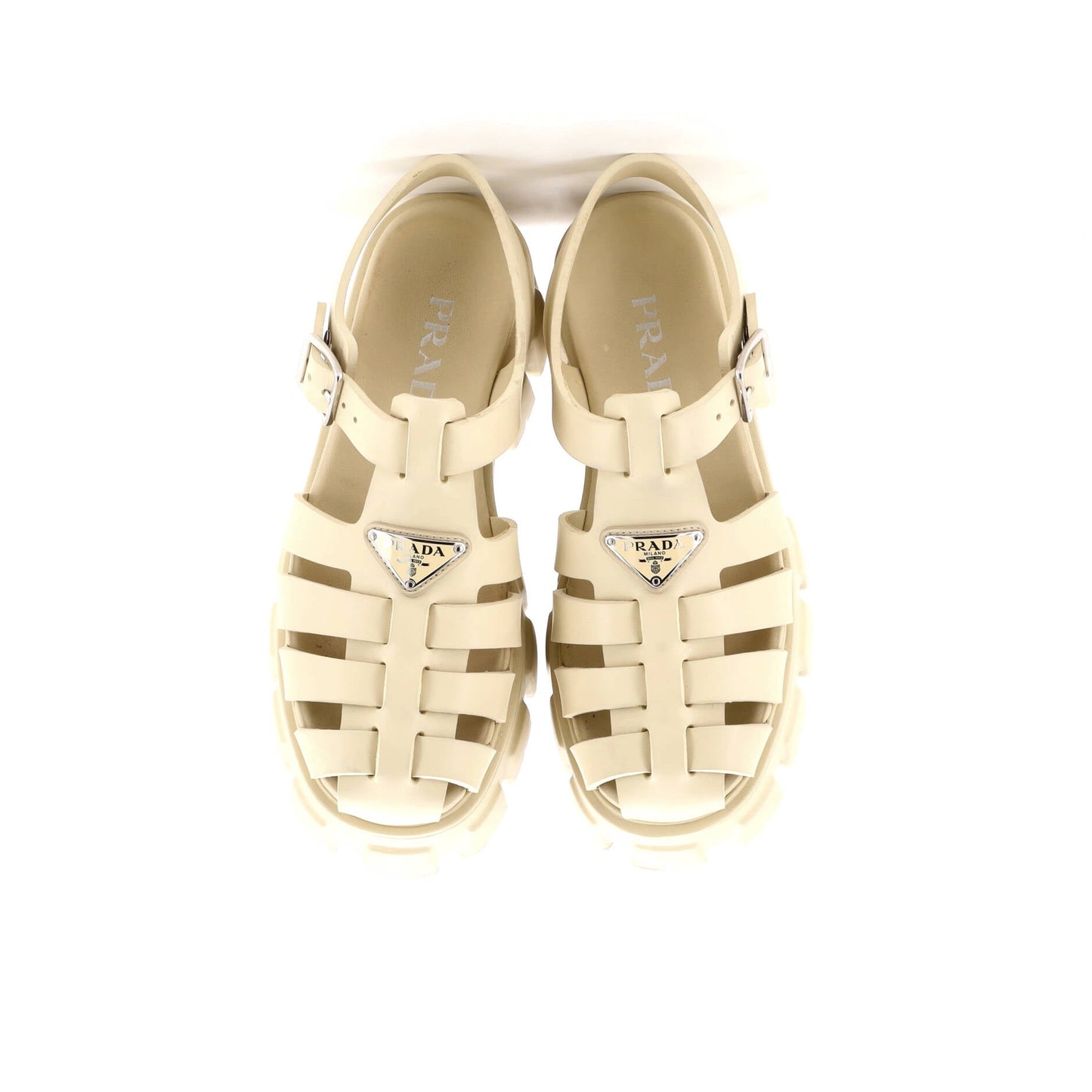 Women's Monolith Cage Platform Sandals Rubber