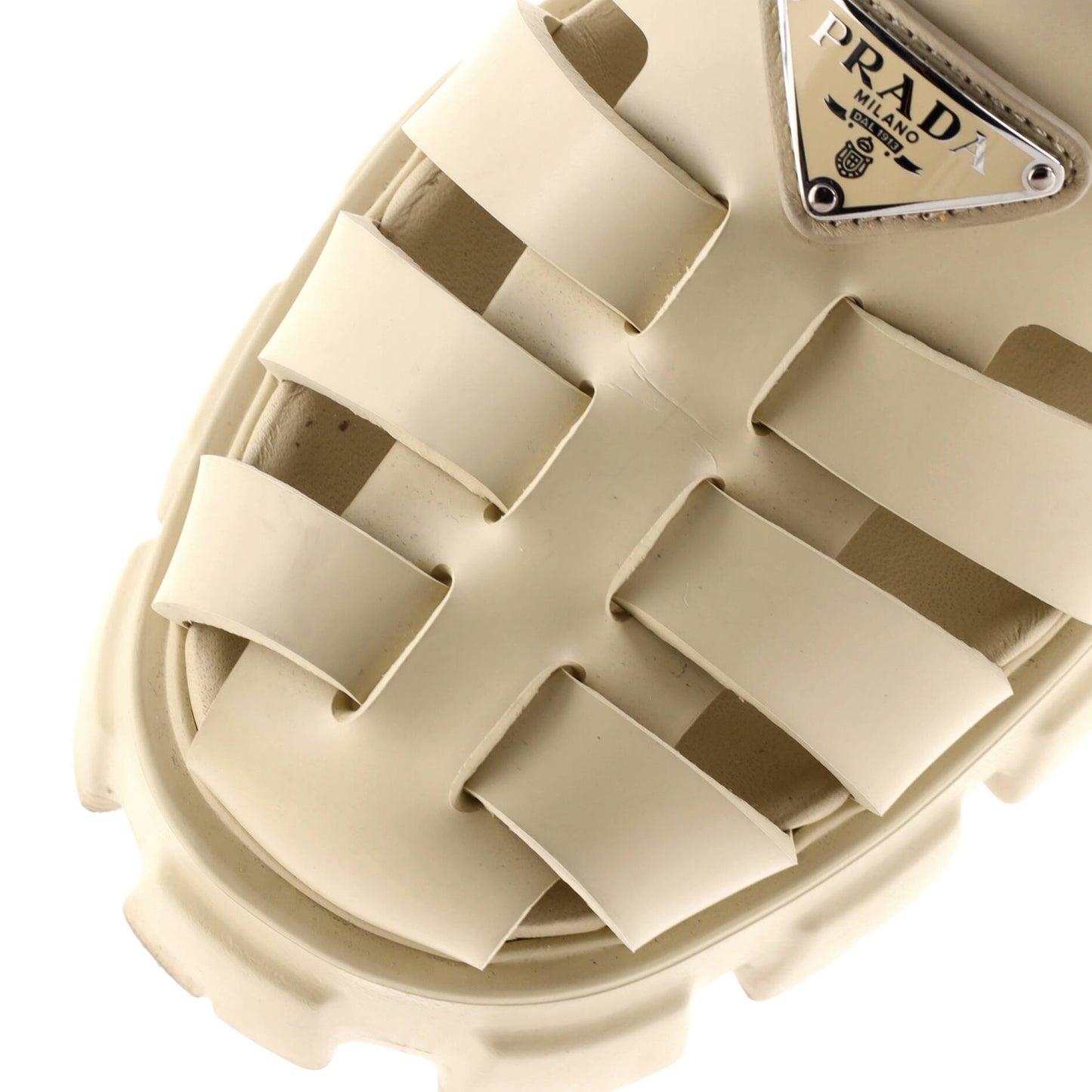 Women's Monolith Cage Platform Sandals Rubber