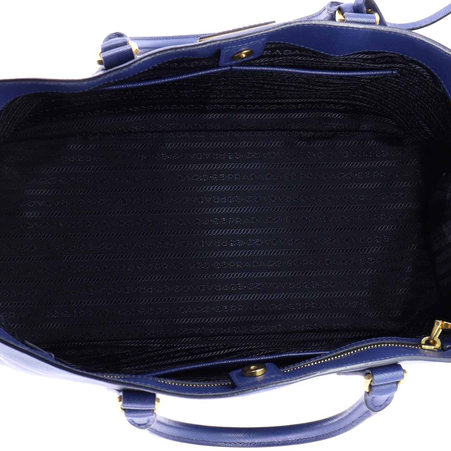 Lux Open Tote Saffiano Leather Large