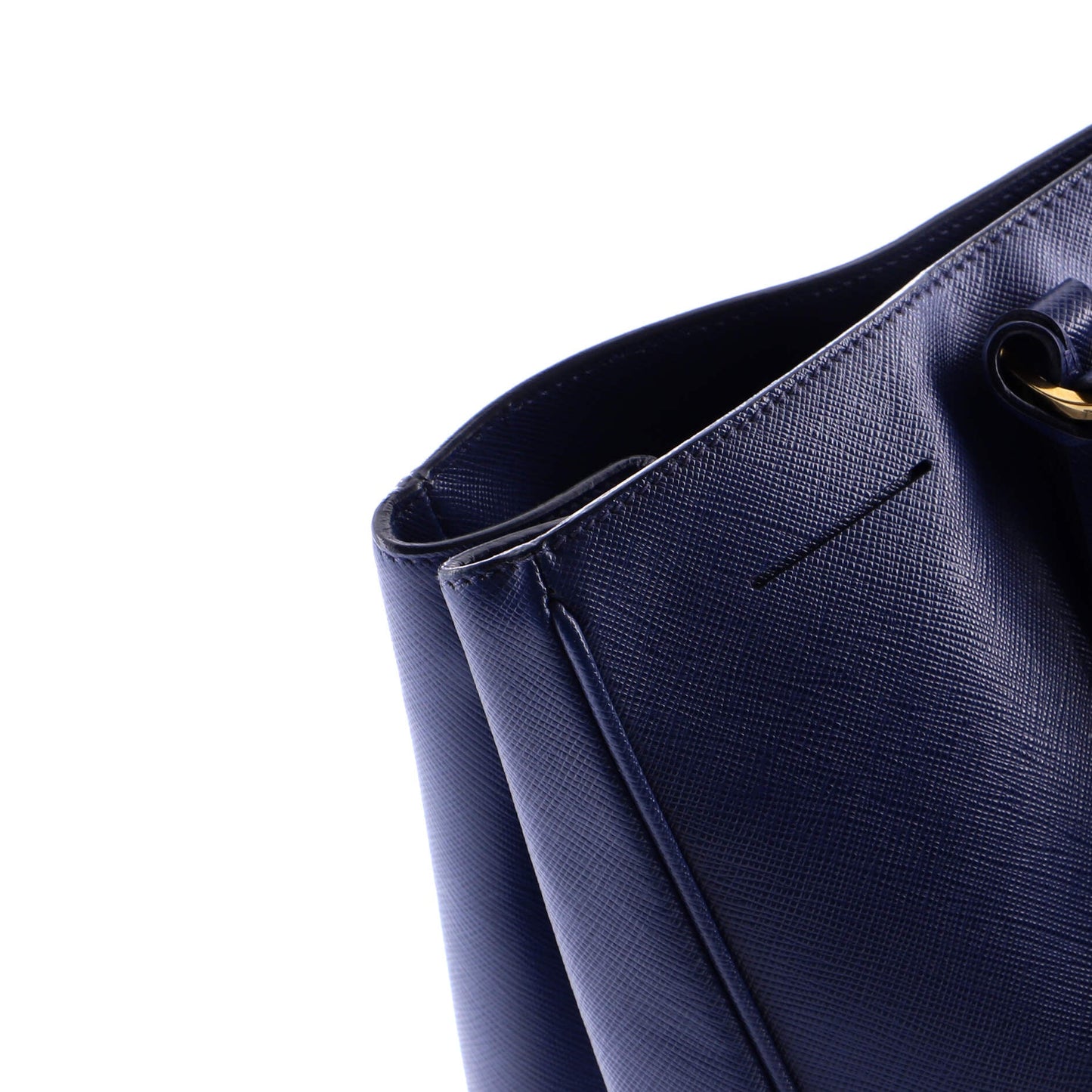 Lux Open Tote Saffiano Leather Large