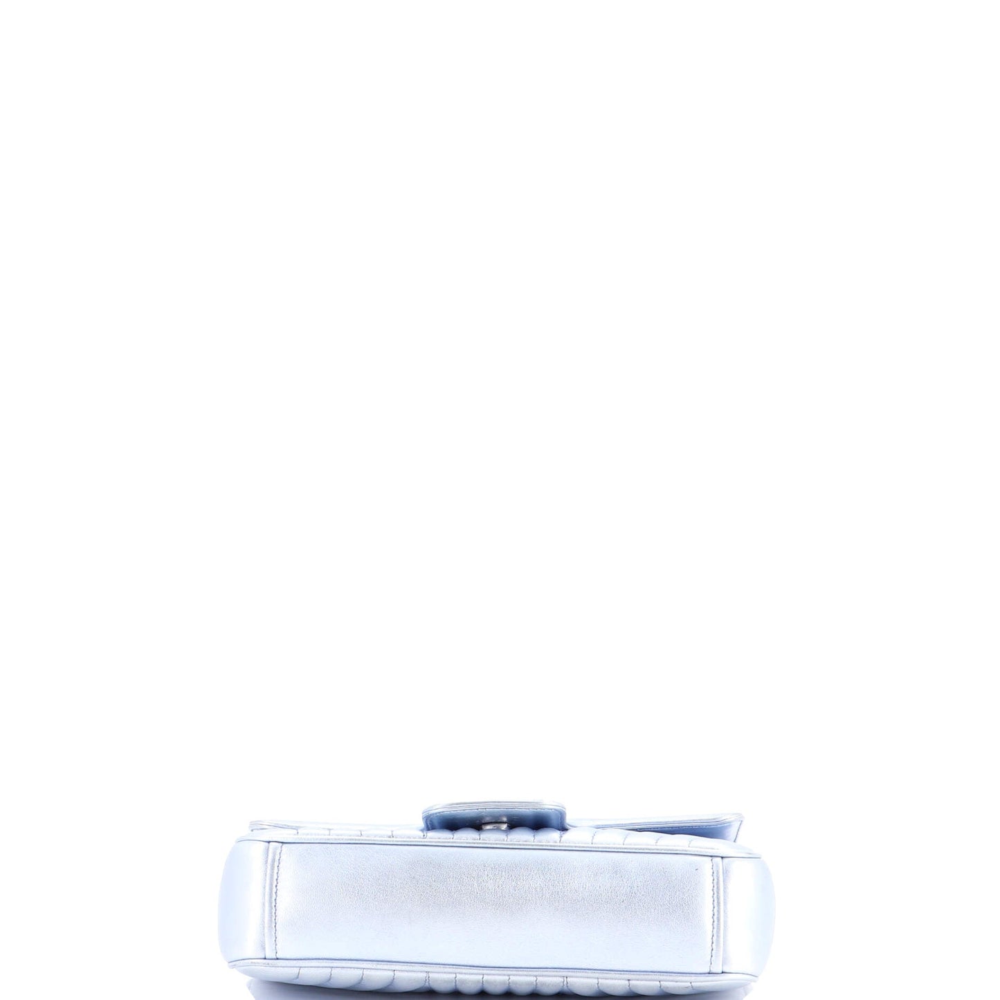 Chain Flap Shoulder Bag Diagramme Quilted Leather Medium