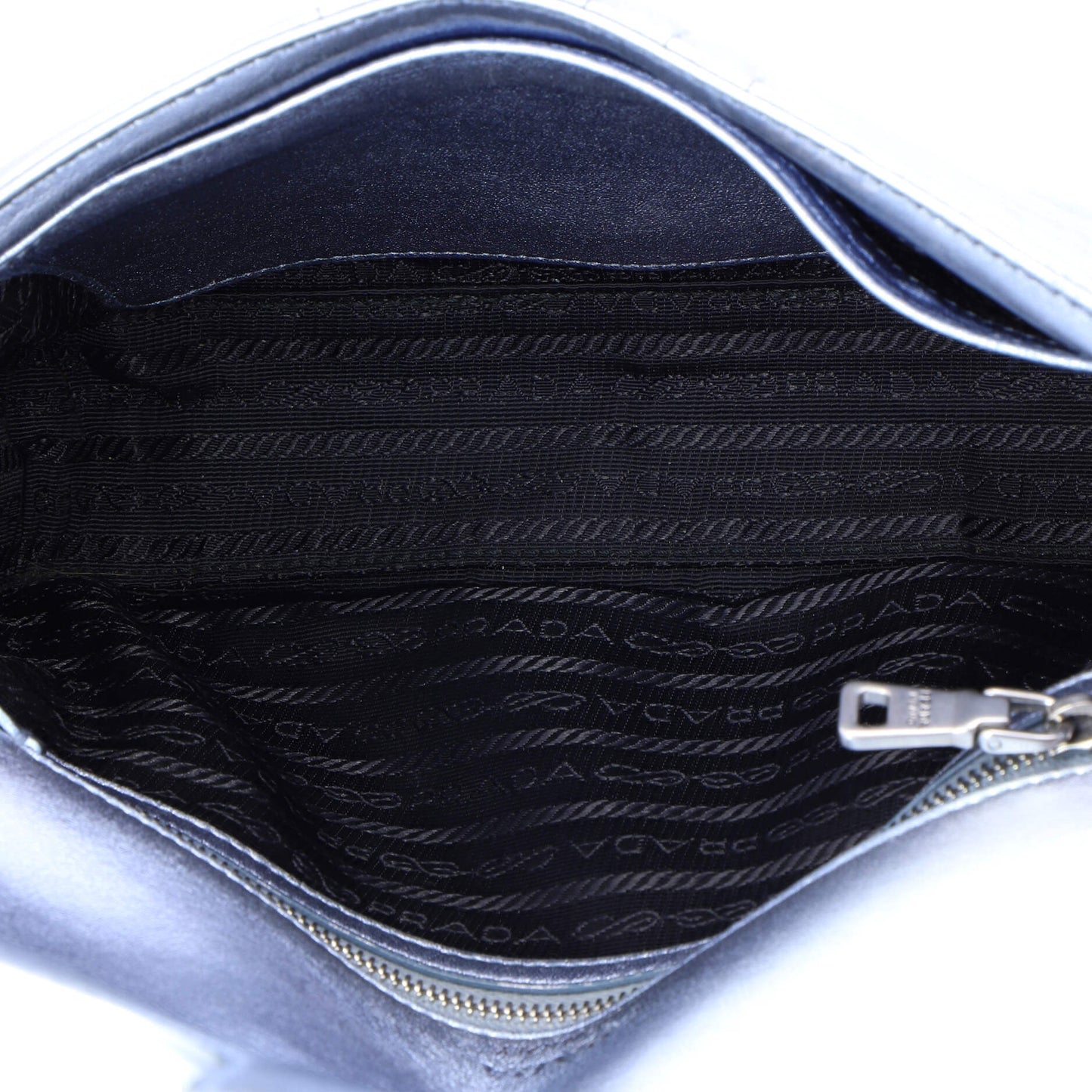 Chain Flap Shoulder Bag Diagramme Quilted Leather Medium