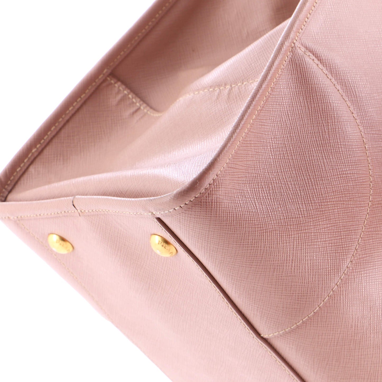 Convertible Shopping Tote Saffiano Leather Large