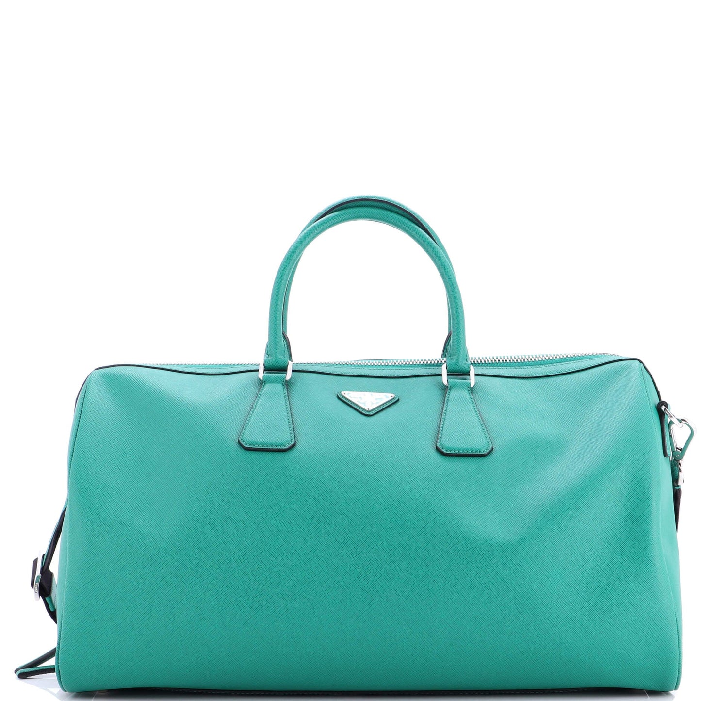 Convertible Weekend Duffle Bag Saffiano Leather Large