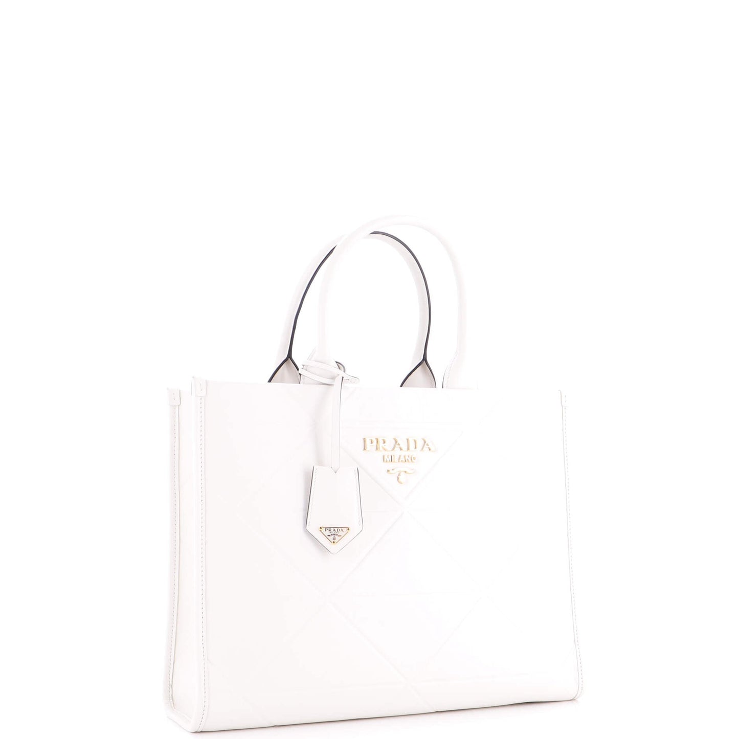 Symbole Shopper Tote Embossed Leather Medium