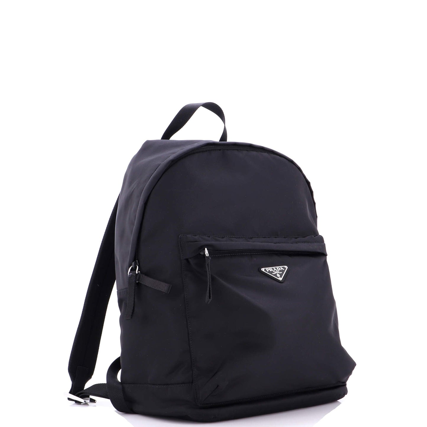 Front Pocket Zip Backpack Tessuto Large