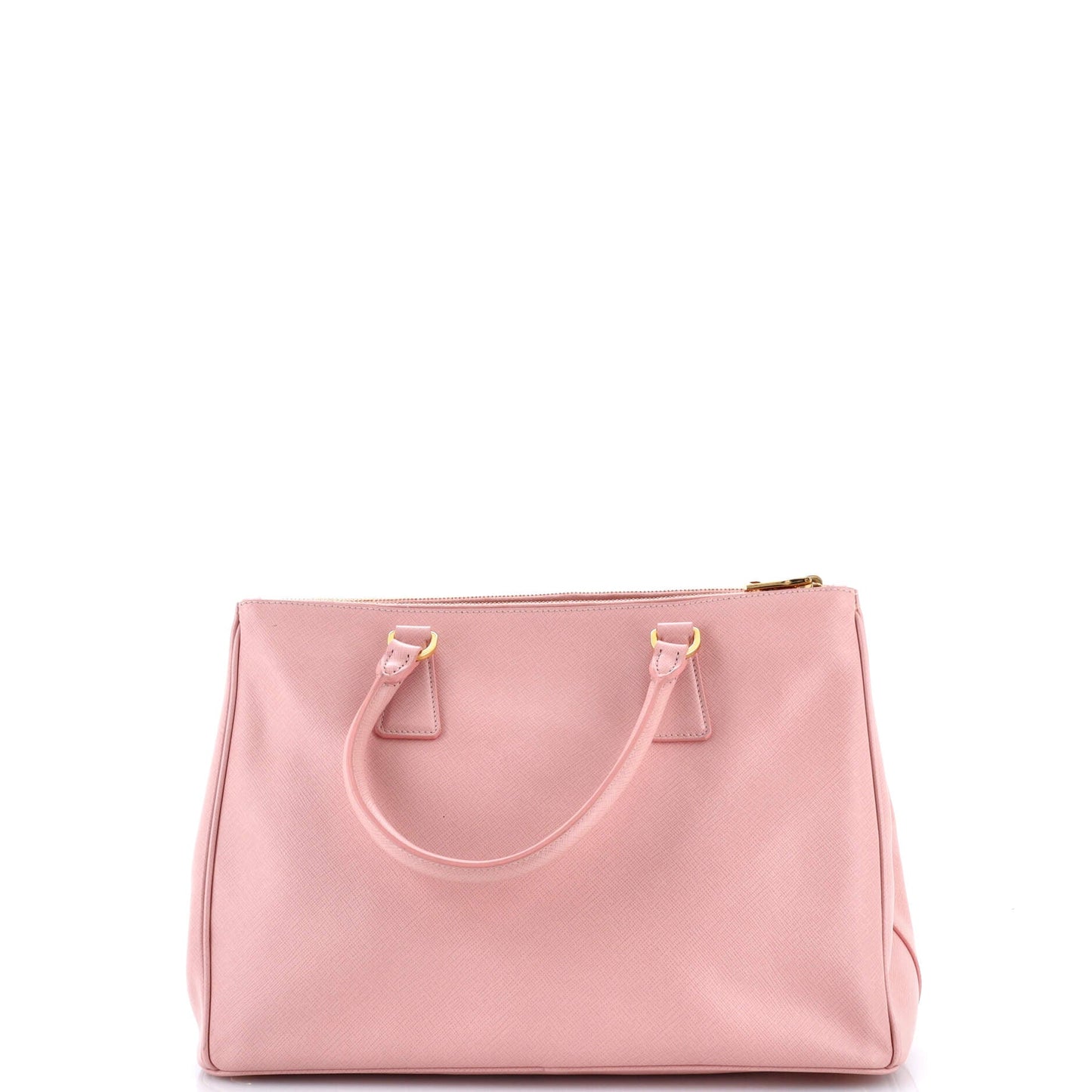 Double Zip Lux Tote Saffiano Leather Medium