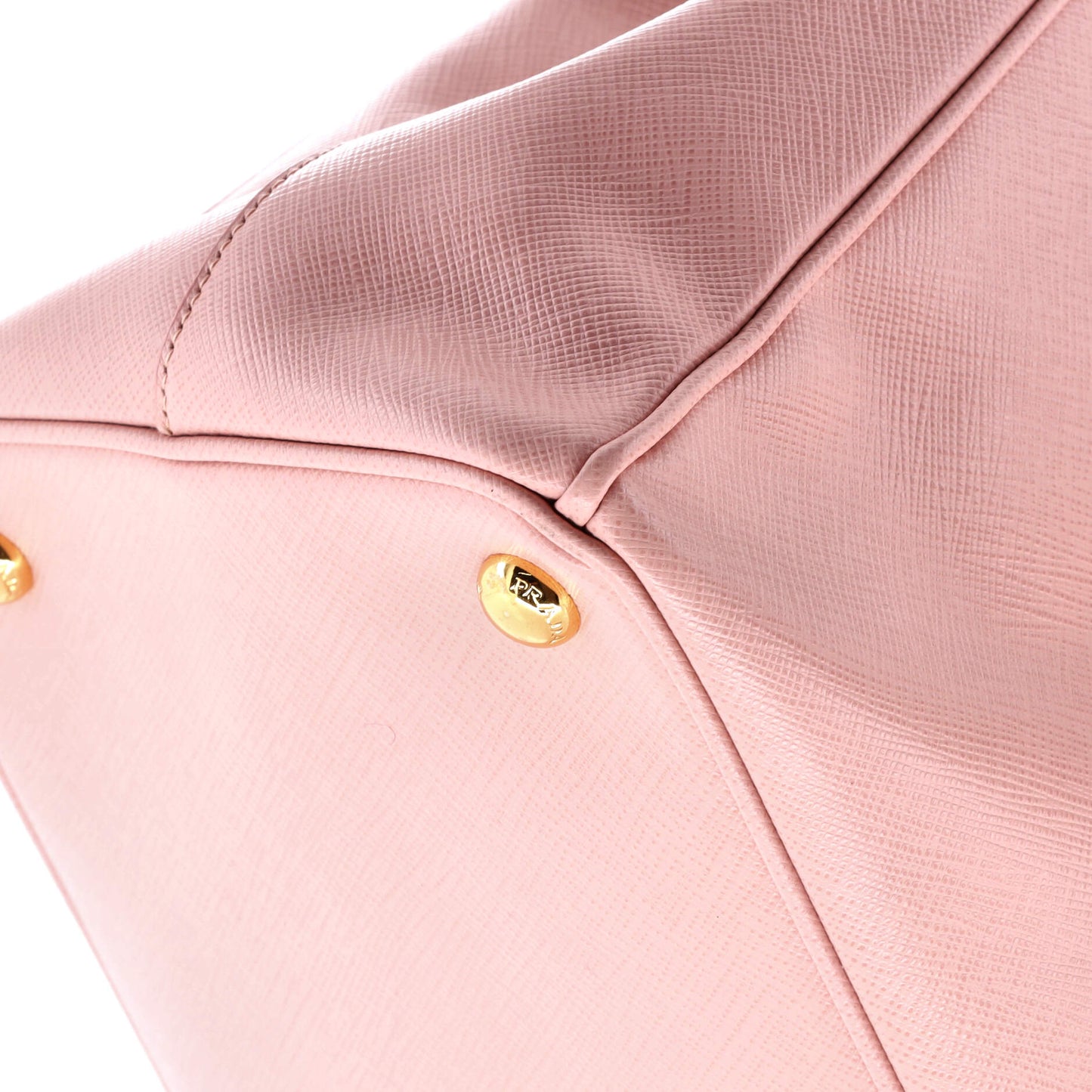 Double Zip Lux Tote Saffiano Leather Medium