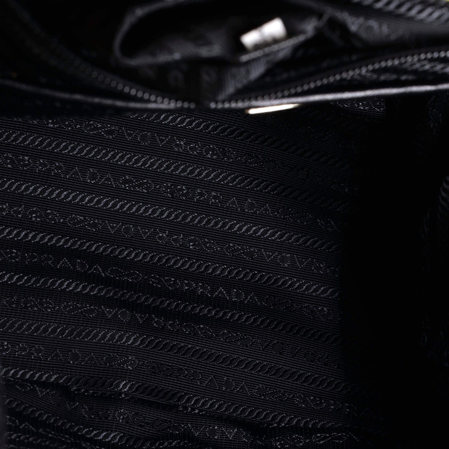 Double Front Pocket Backpack Printed Tessuto Medium