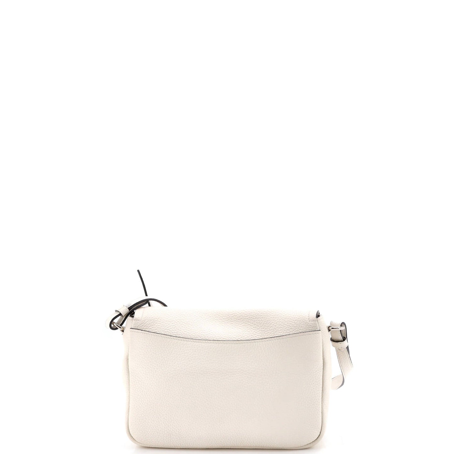 Dual Strap Flap Crossbody Bag Vitello Daino Small