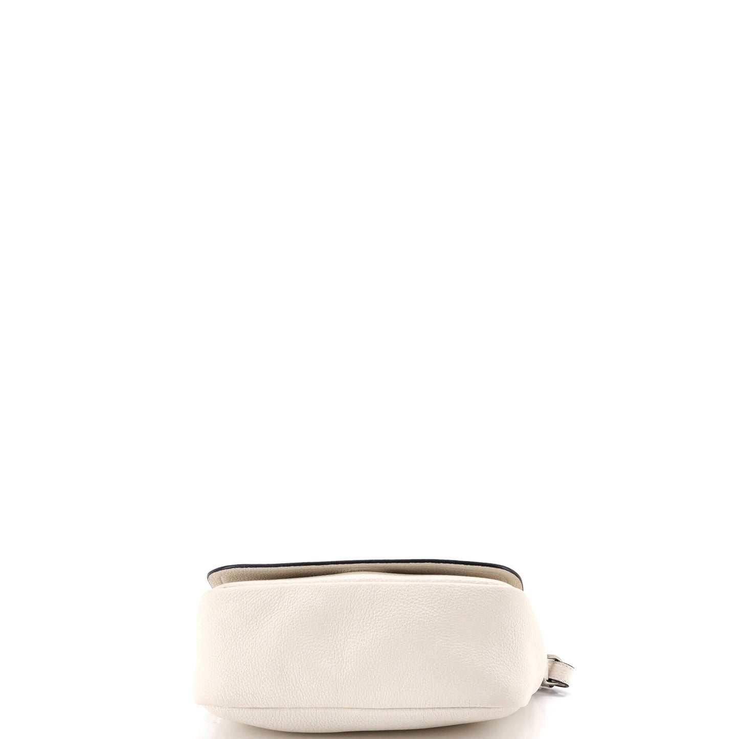 Dual Strap Flap Crossbody Bag Vitello Daino Small