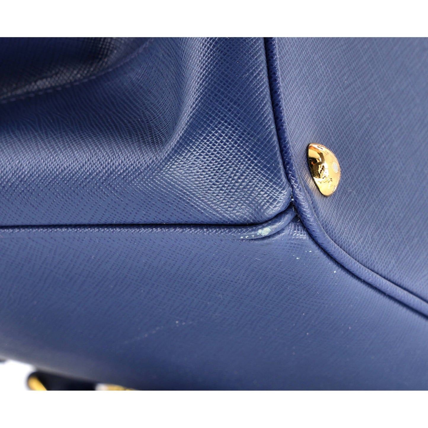 Double Zip Lux Tote Saffiano Leather Large