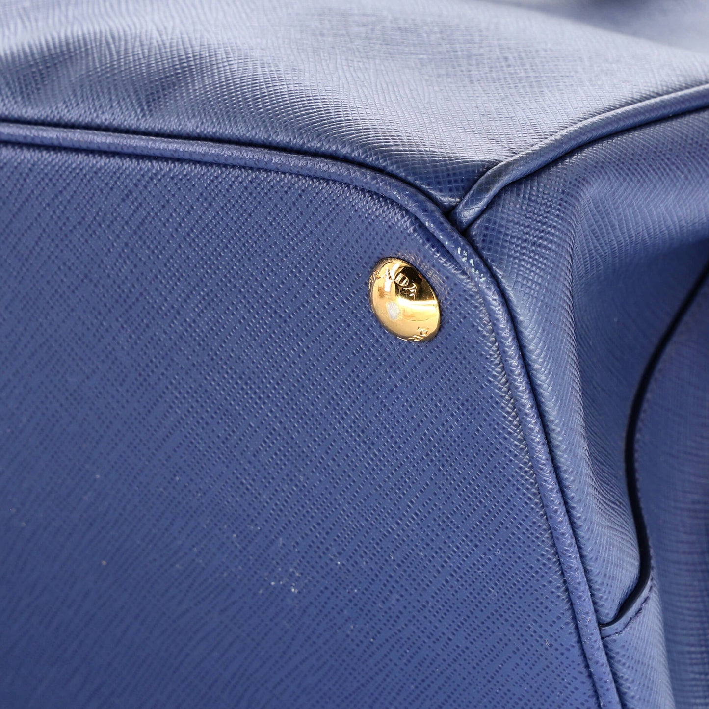 Double Zip Lux Tote Saffiano Leather Large