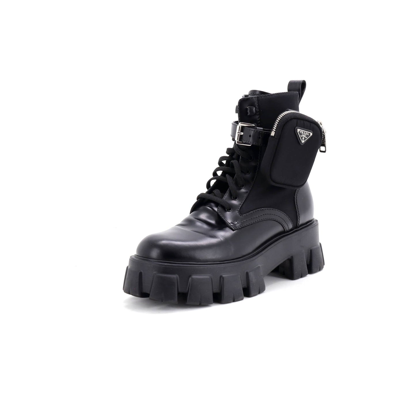 Monolith Combat Boots Leather and Nylon