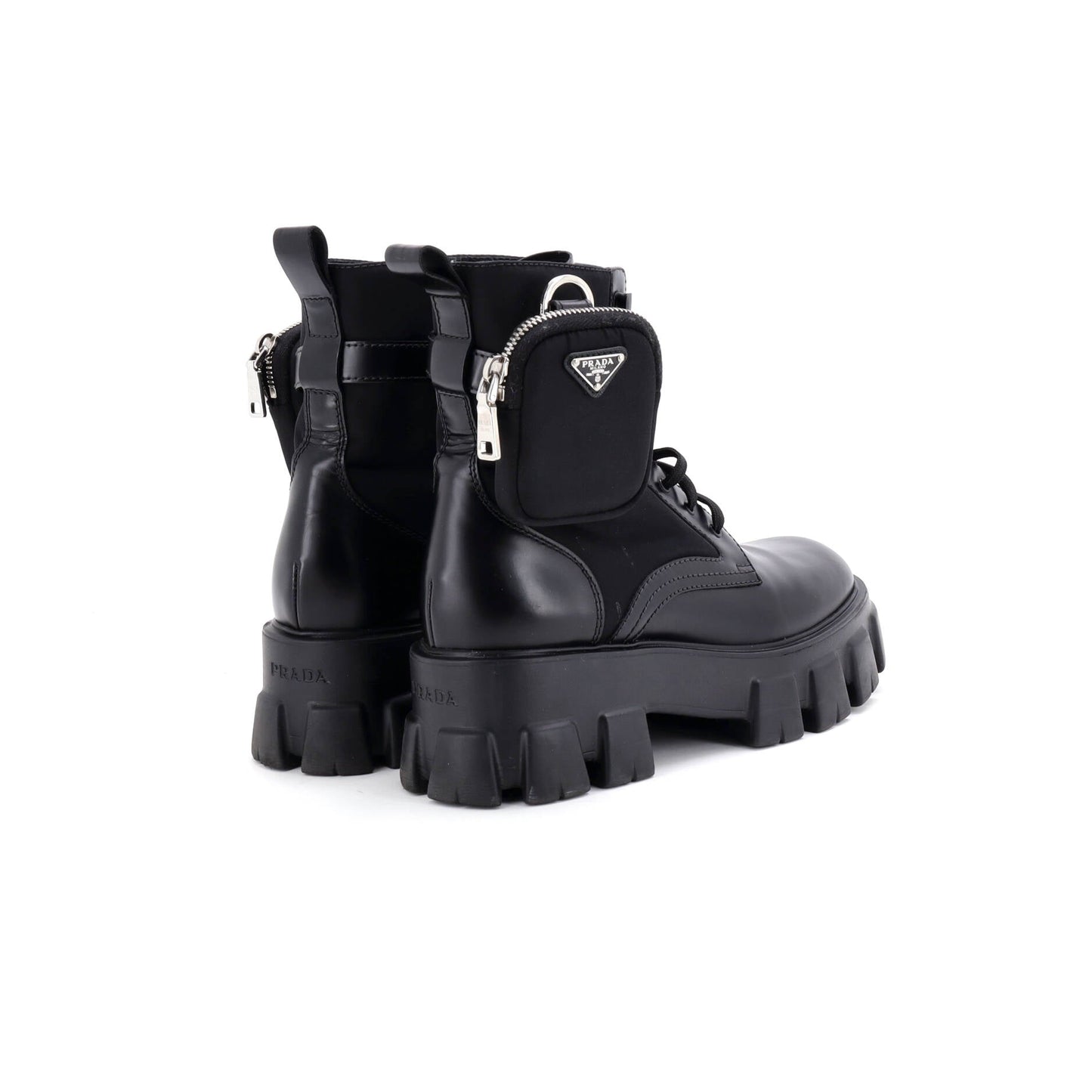 Monolith Combat Boots Leather and Nylon