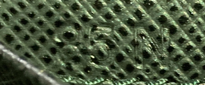 Monochrome Wallet on Chain Embellished Saffiano Leather Small