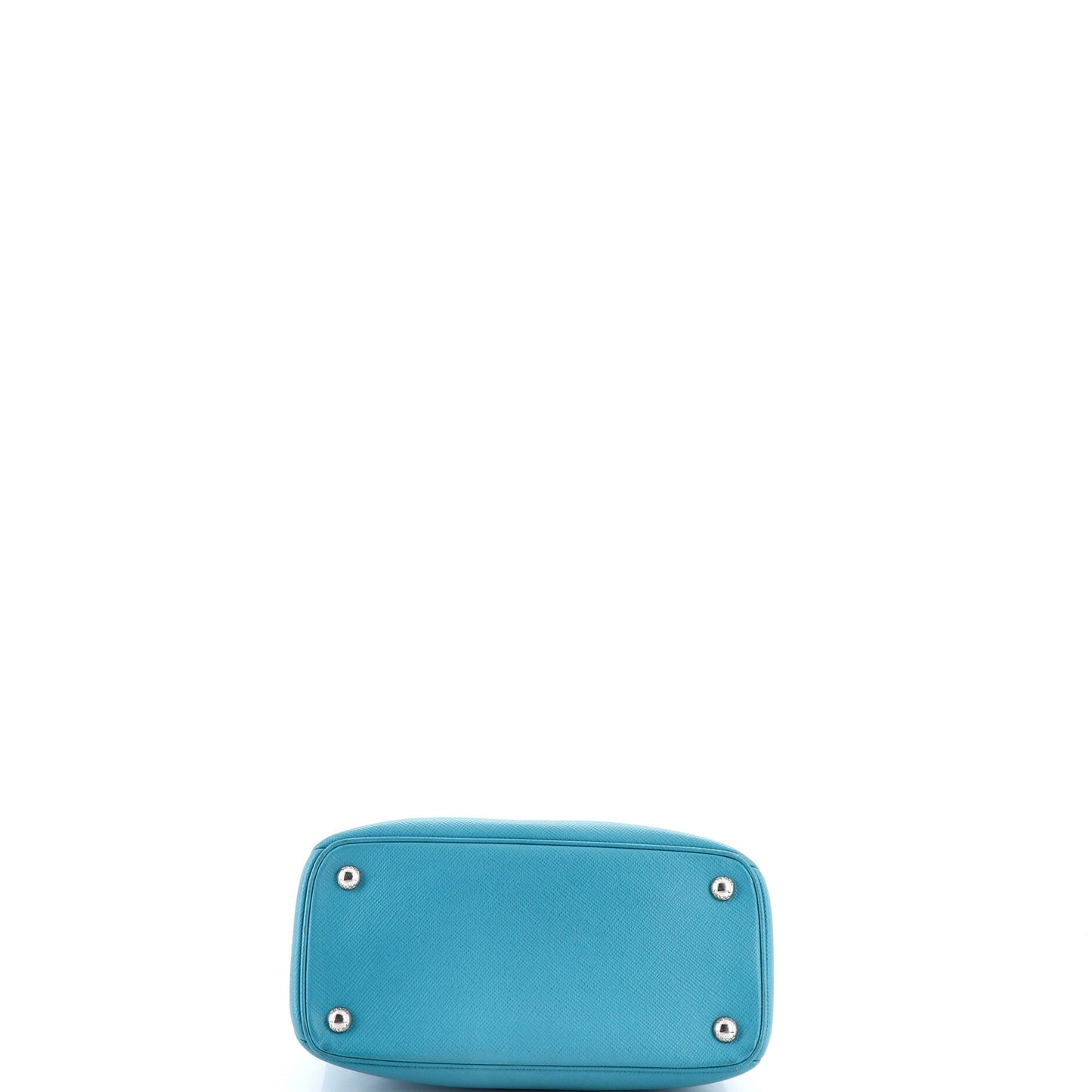 Turnlock Cuir Twin Tote Saffiano Leather Small