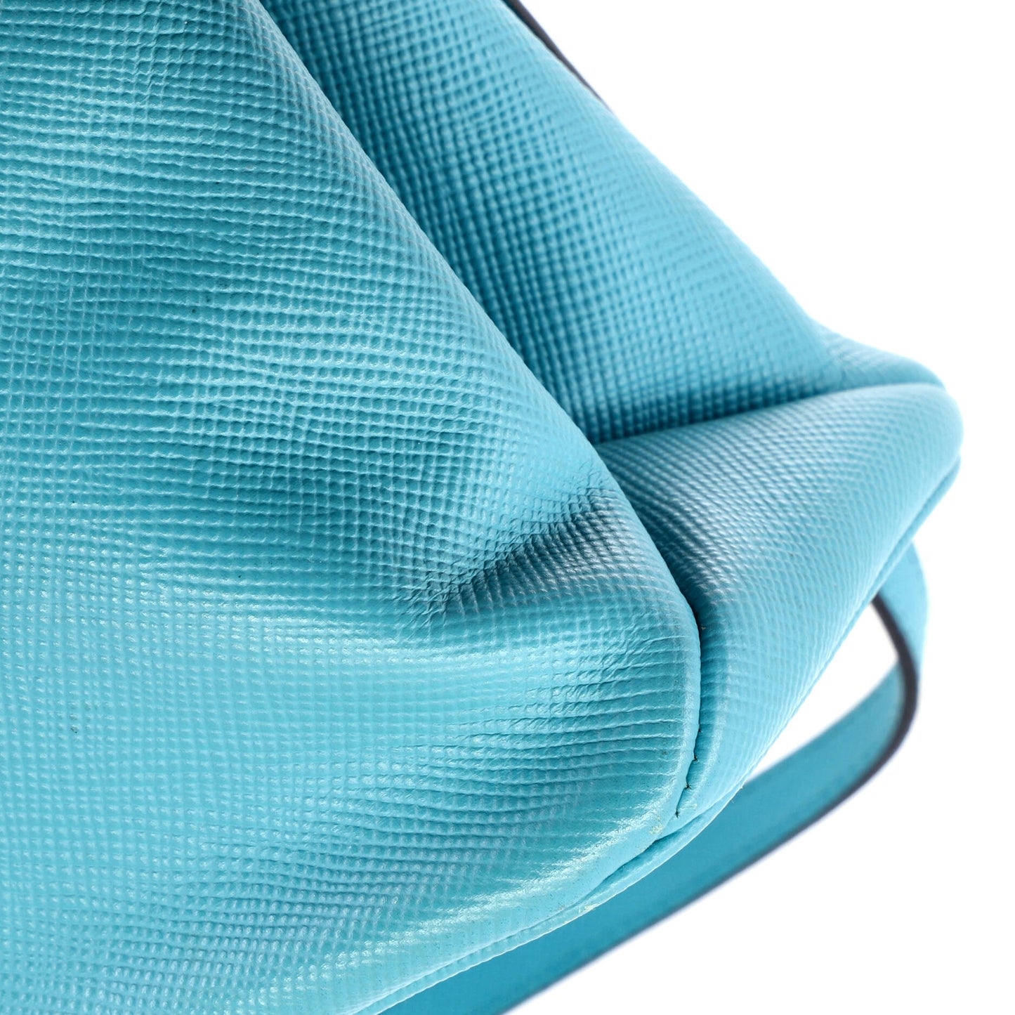 Turnlock Cuir Twin Tote Saffiano Leather Small