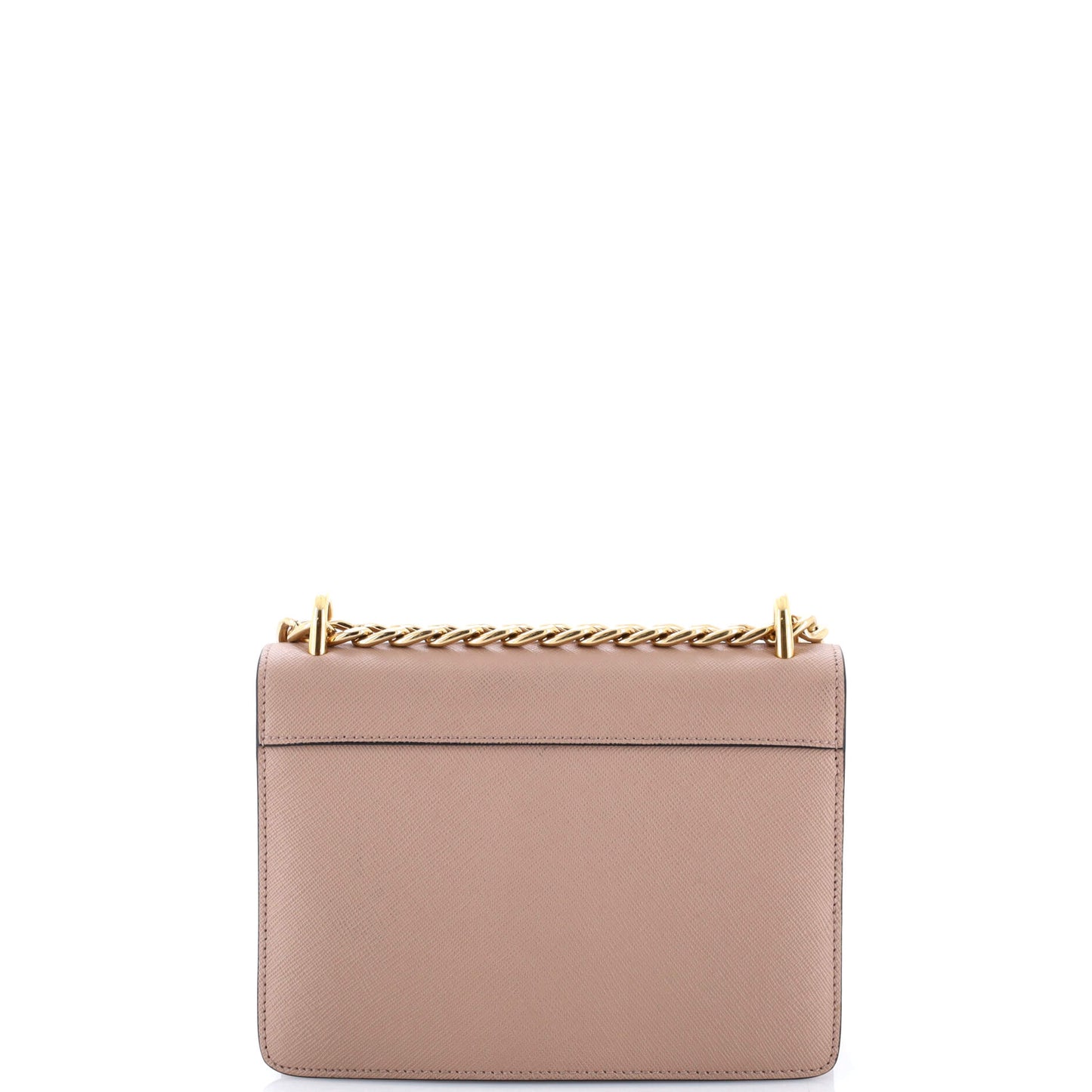 Chain Flap Bag Saffiano Leather Small