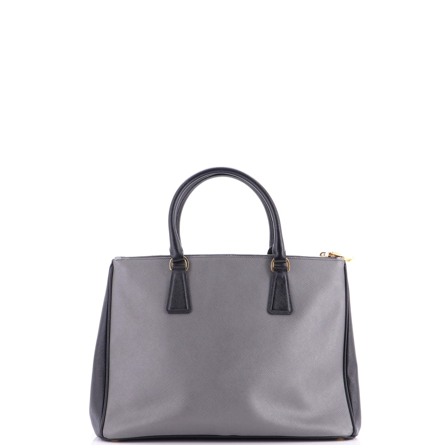 Double Zip Lux Tote Saffiano Leather Medium