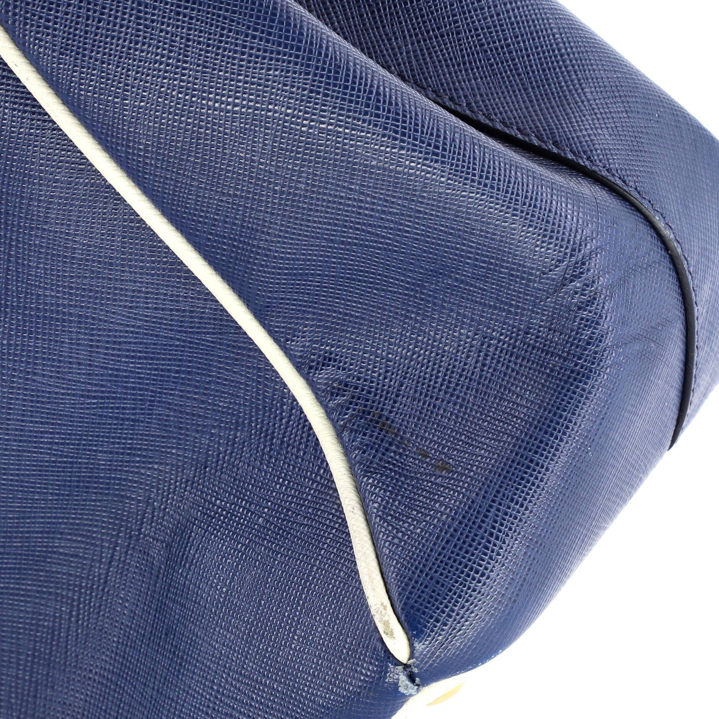 Double Zip Lux Tote Saffiano Leather Large